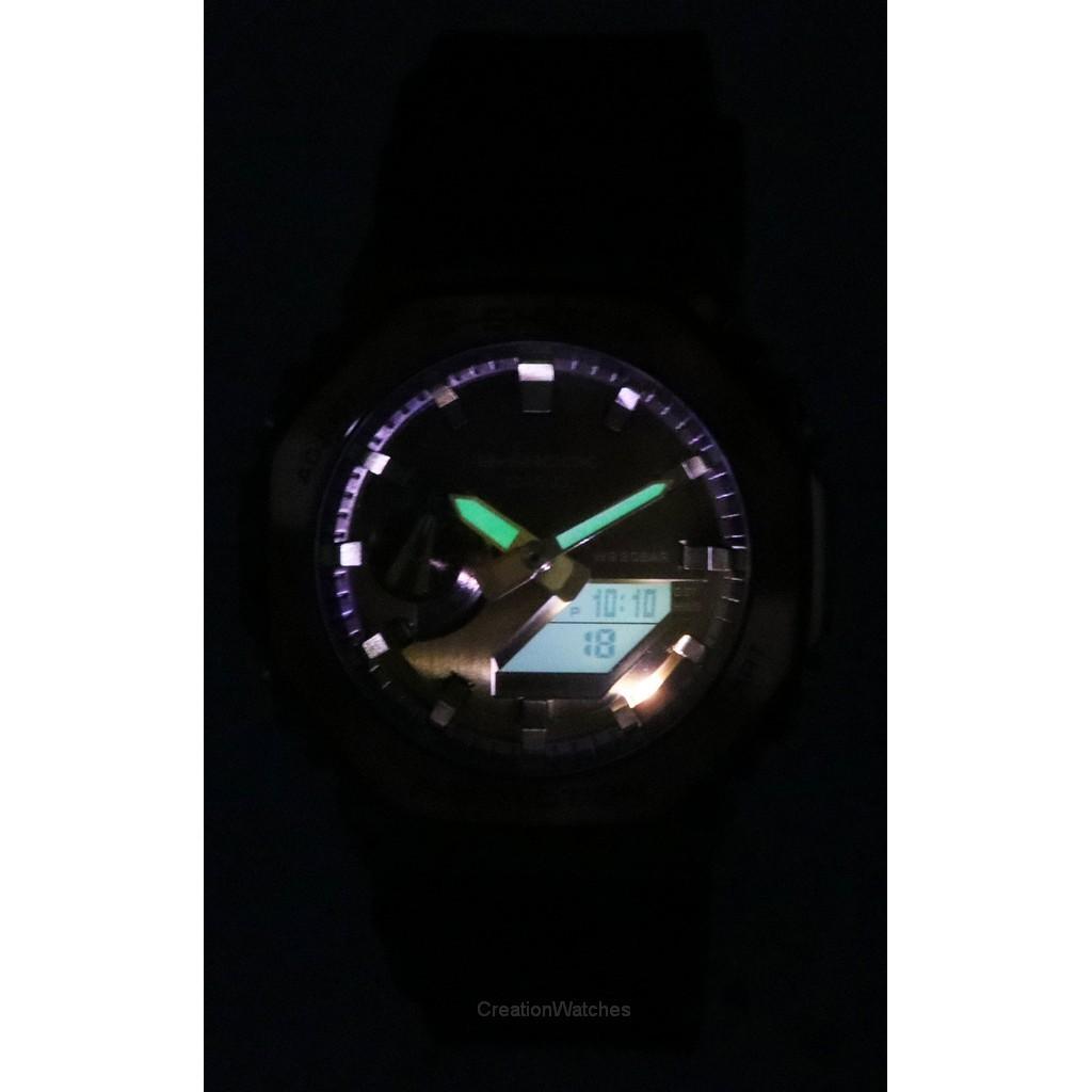 Casio Аналоговые цифровые кварцевые часы G-Shock Classy Off Road Series GM-2100CL-5A 200M унисекс