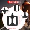 Mountain Bike Pedals, Bicycle Platform Pedals, Nylon Lightweight for Adult