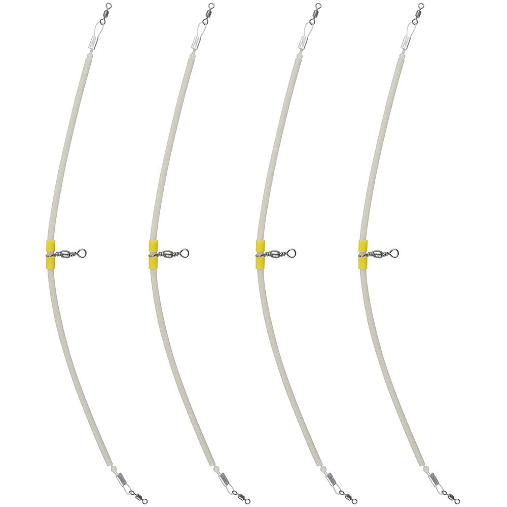 4 шт. Светящиеся рыболовные балансиры-коннекторы, кормушки, противозакручивающиеся трубки-бумы, трубки со светящимися бусинами, рыболовные снасти