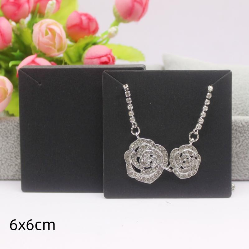 50 шт. белая/крафт-бумага, серия разных размеров открыток, сережек, ожерелий, открыток для украшений