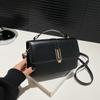Fashion Simple Commuter Shoulder Bag Simple Fashion Messenger Bag Casual Retro Small Square Bag Women