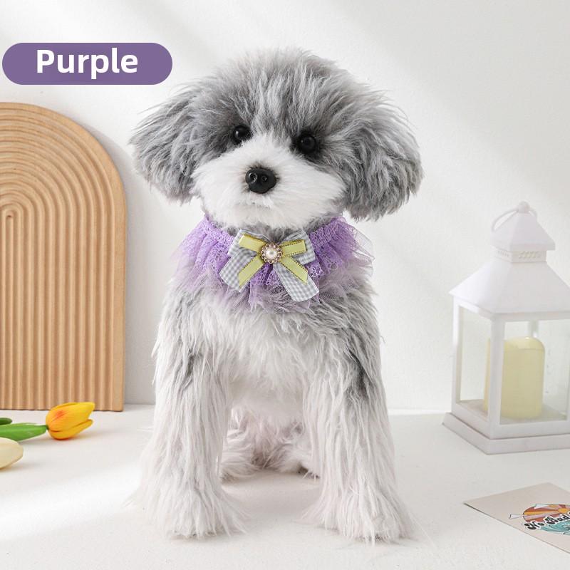 Полотенце для слюны кошки щенка собаки Полотенце для слюны питомца Полотенце для слюны милой собаки