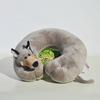 Stitch Cartoon U Neck Pillow Memory Foam Travel Cushion For Office Napping
