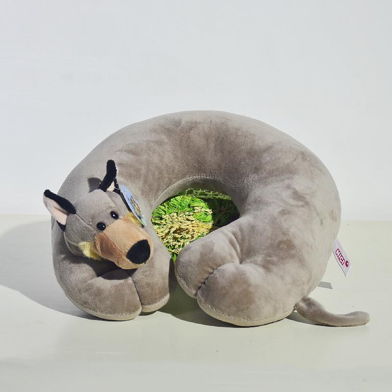 Stitch Cartoon U Neck Pillow Memory Foam Travel Cushion For Office Napping