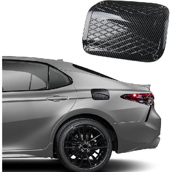 CKE For 8Th Gen Camry Compatible With Toyota Camry 2024 2018 Accessories Car Fuel Tank Cover Trim Oil Gas Cap Exterior Decoration Sticker
