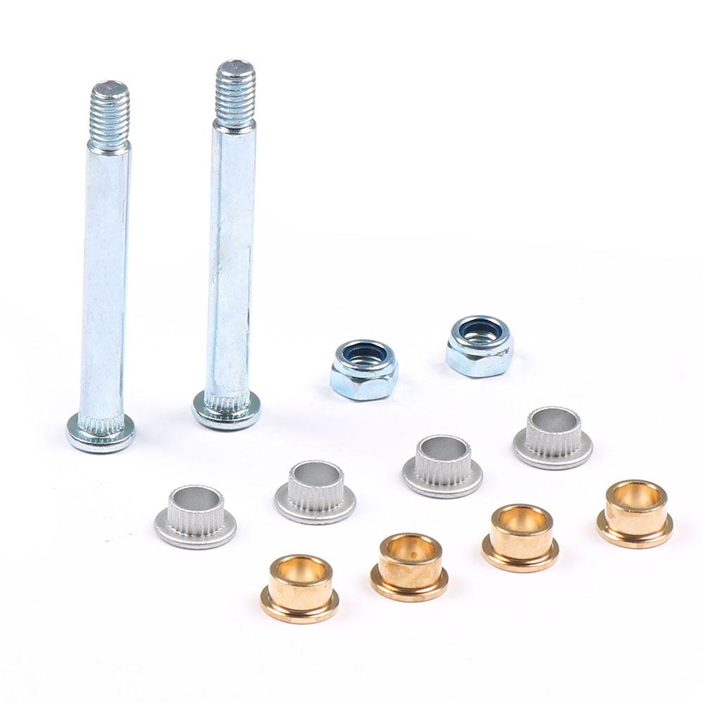 Петля передней двери автомобиля, комплект для ремонта втулки, 2 штифта, стопорные гайки, 1 дверь для Ford Lincoln для Mercury Explorer Sport