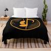 Vinyl Record Music Note Vintage Vinyl Lovers Throw Blanket