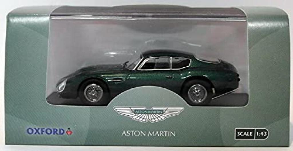 Модель автомобиля OXFORD в масштабе 1/43 Aston Martin DB4 Zagato (Металлический зеленый)