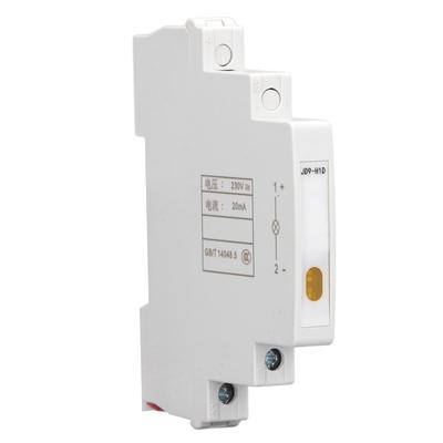 Светодиодный индикатор для DIN-рейки AC DC 230В Модульный монтаж JD9?H1D для Телекоммуникаций Электрический