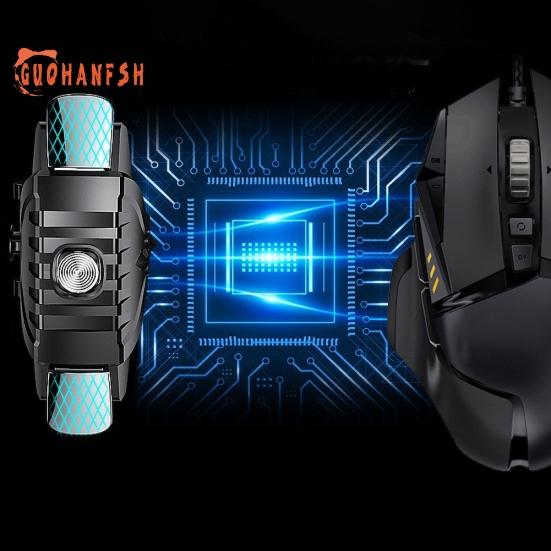 2Pcs F01 Metal Buttons Mobile Shooting Trigger Controller Gamepad for PUBG Electronics