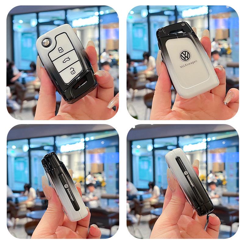 Чехлы для ключей Volkswagen для Sagitar, Bora, Tharu, Tayron, Lavida, CC, Passat, Polo и T-Roc