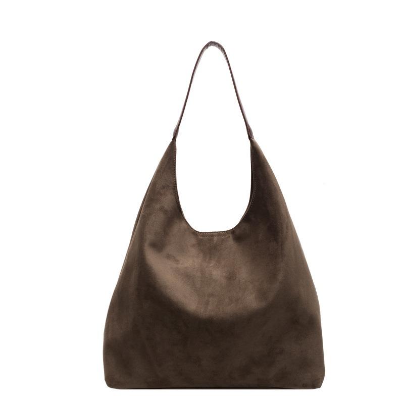 Retro Large-capacity Commuter Tote Bag Women's New Autumn and Winter Versatile Casual Shoulder Armpit Bag