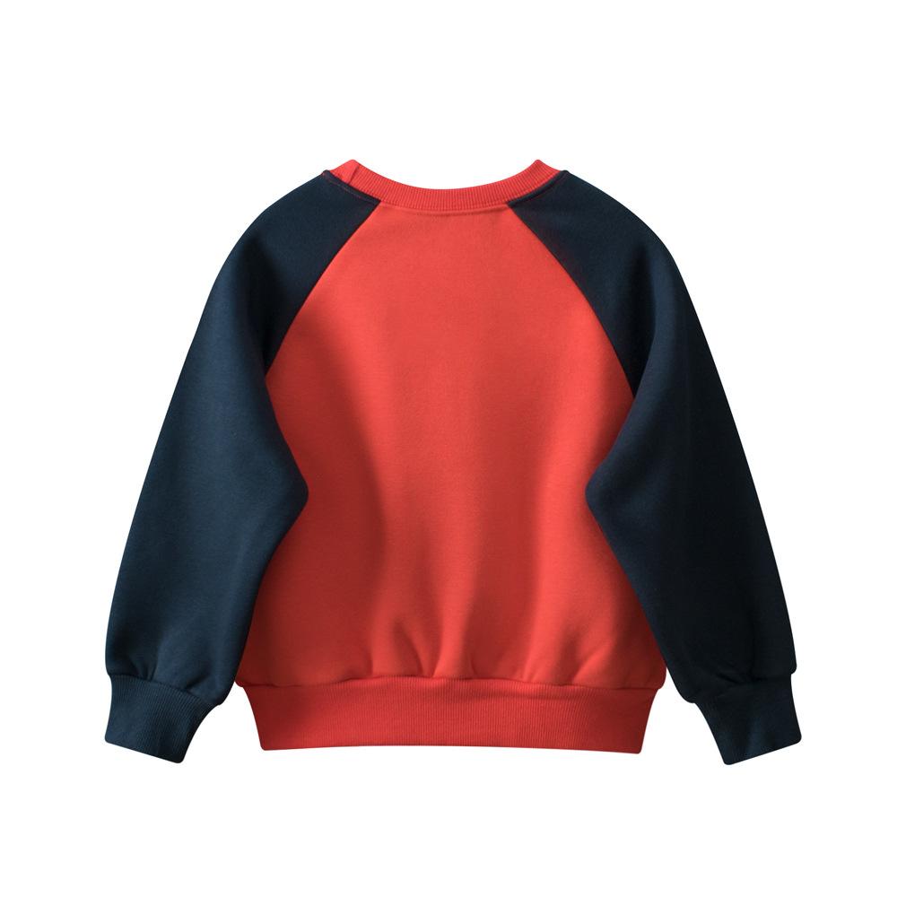 Детская толстовка с надписью «Письма» свободная круглая горловина свитер рубашка для мальчиков детская одежда детская одежда