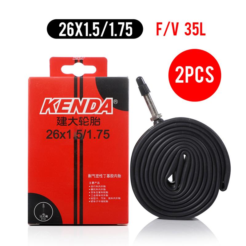 2 шт. велосипедная камера KENDA 26/27.5/29 камера клапан Schrader Presta 48L камера для горного велосипеда шина камера