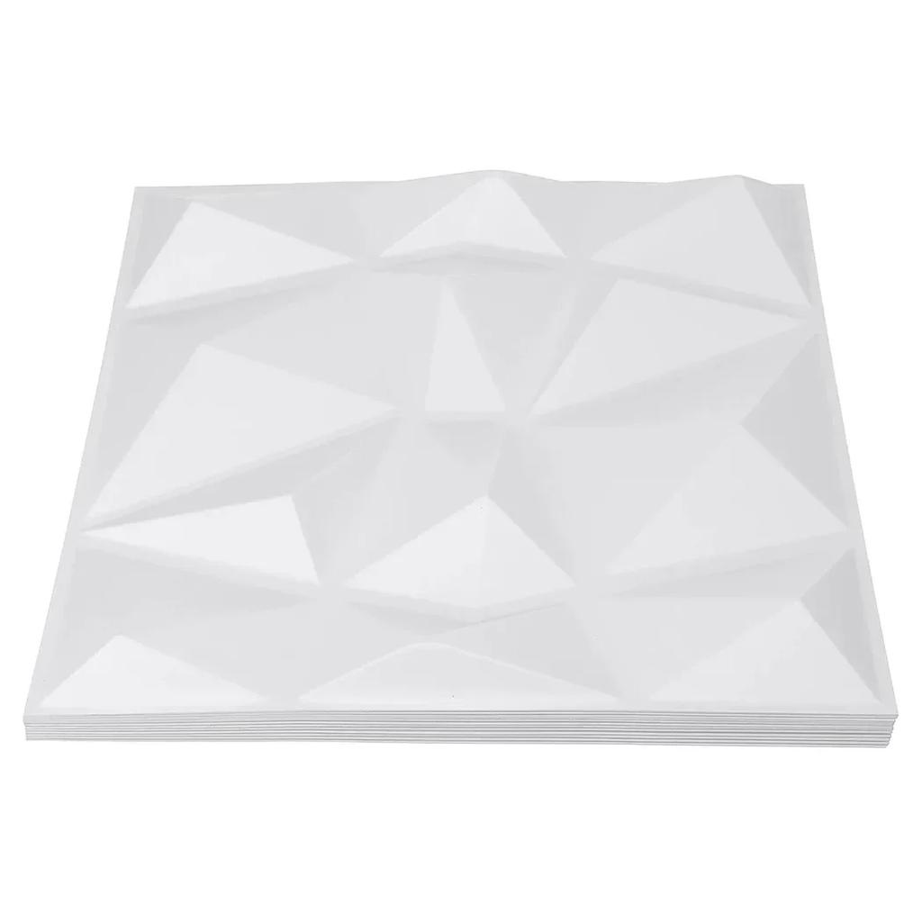3D Белый Декор Внутренние Стеновые Панели Пенообои Покрытие Пластиковая Облицовка Плитка ПВХ Влагостойкие Внутренние Панели ТВ Фон