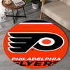 1PC Flyers Hockey Team Round Rug, Non-slip Chair Mat, Home Decor, Circle Carpet Perfect for Office, Bedroom, Living Room,Christmas gift