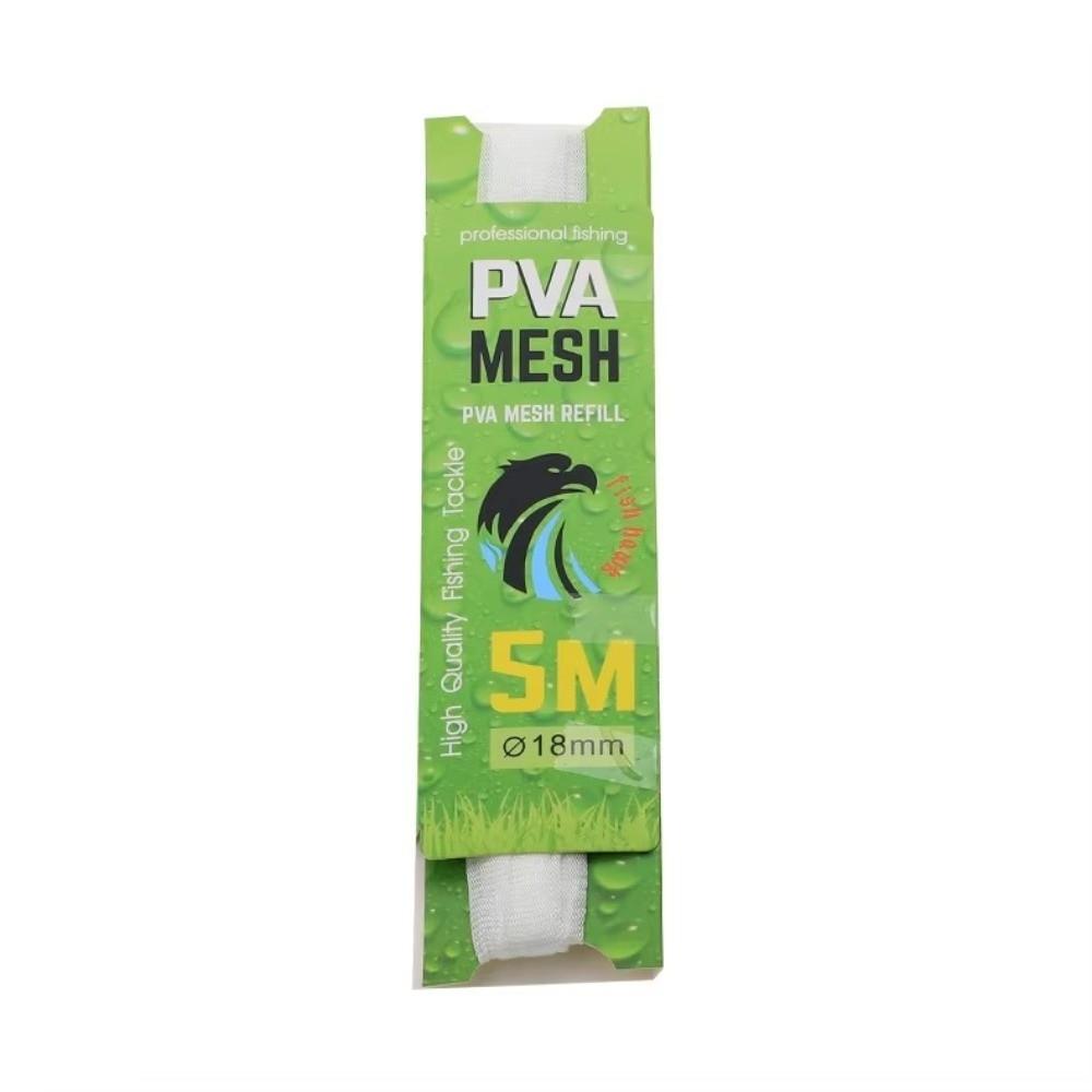 Water-soluble PVA Fishing Mesh 5M Length Fishing Nest Refill for Carp Fishing