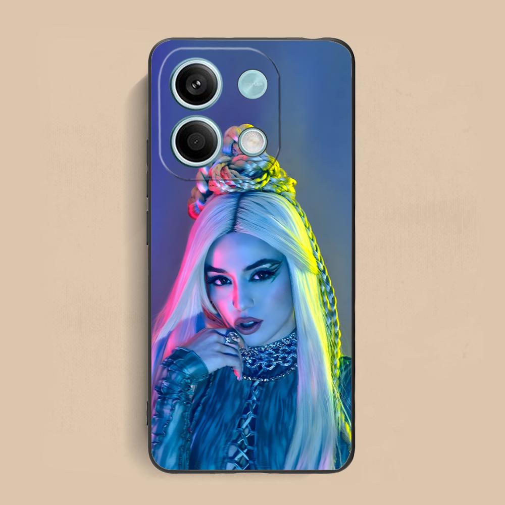 Fashion Ava Max Matte TPU Mobile Phone Case for Xiaomi Redmi 15 14 13 12 A5 3 2 1 C Plus 4G 5G Colorful Printing Cover