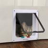 Pet Safe Supplies Cat and Dogs Plastic Door Hole Can Be Controled Access and Directional(4 Options)