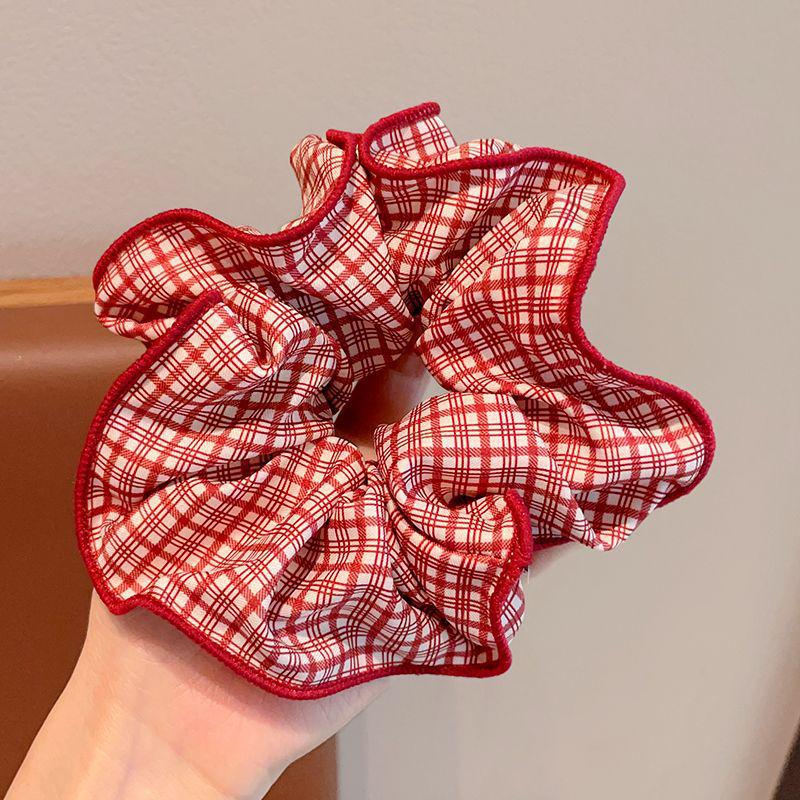 French-Korean Double-Layer Ballet Lace Extra Large Hair Scrunchie