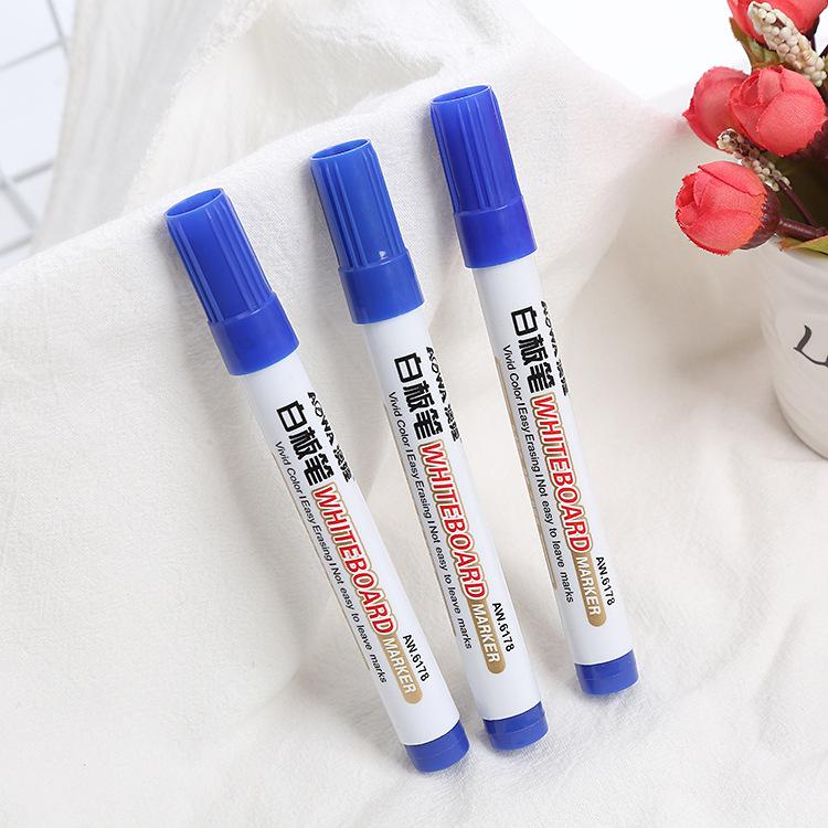 1/3/6 шт. офисная ручка для белой доски без следов, легко стираемая, прочная, быстросохнущая, стираемая ручка-маркер