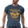 Veni Vidi Vici Tshirt Breathable Basic Cotton Tshirt