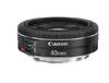 Canon Объектив с фиксированным фокусным расстоянием EF40mm STM, совместимый с полнокадровыми камерами, F2.8