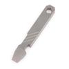 Hamans Titanium EDC Prybar Bottle Opener Multi-Tool Mini Crowbar Multi-Function Portable EDC Tool