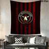 FC Midtjylland logo Wall Hanging Printed Fabric Blanket Decorative Tapestries for Bedroom Living Room Home Decor