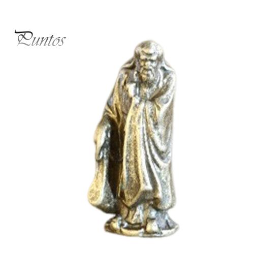 Мини-фигурка, статуэтка из сплава, мини-фигурка, ретро-микроландшафтный орнамент для горшечных растений, настольных рокариев, книжной полки