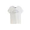 Casual Training Short Sleeve T-Shirt Women Tops White CU5808-072
