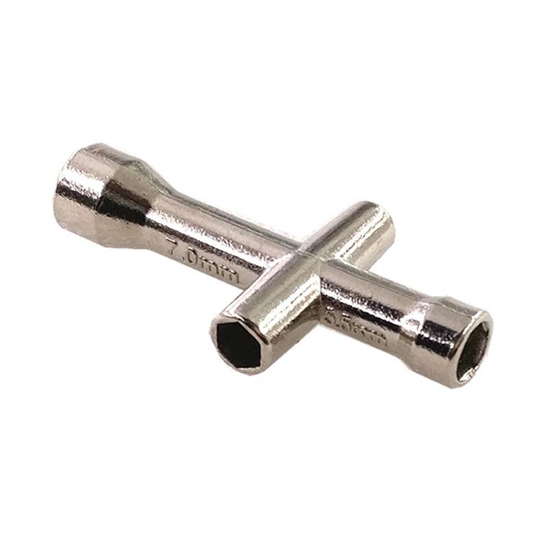 Mini M2 M2.5 M3 M4 Screw Nut Cross Wrench Sleeve Maintenance Tool Nut Tool