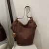 2025 New Lazy Wind Suede Underarm Big Bag Women's Fashion Commuter Large Capacity Shoulder Tote Bag