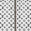 Louis Vuitton Двусторонняя нейлоновая куртка с капюшоном в полоску 1ABR9A