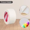 50-метровая многофункциональная маскировочная лента, белая лента для поделок и бумаги
