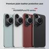 Premium Electroplated Leather Case for Huawei Pura70/Pura70 Pro - Full Protection & Ultra-Clear Lenses
