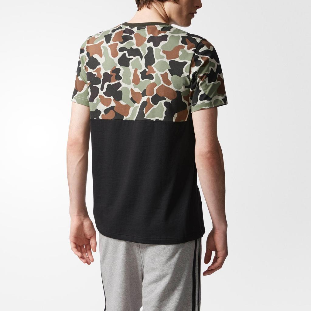 adidas Мужская футболка Originals Мультиколор/Черный CD1696-