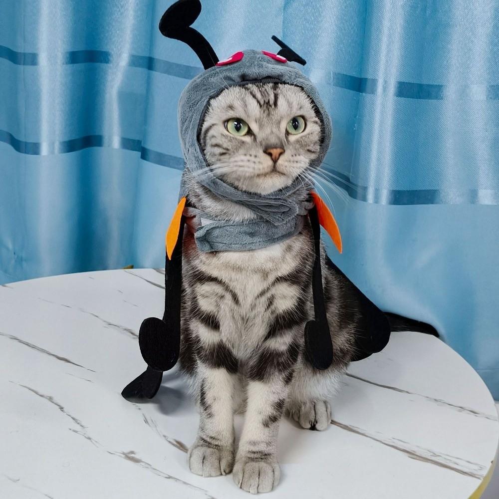 Костюм муравья-симулятора Костюм для трансформации собаки в форме муравья Теплый Удобный с шапкой Костюмы муравья для собаки Наряд для питомца