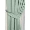 Обычный плиссированный фонд занавески мятного цвета