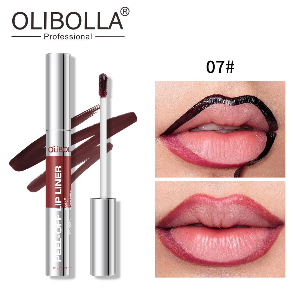 Matte Peel-Off Lip Tint Waterproof Long-Lasting Lip Liner