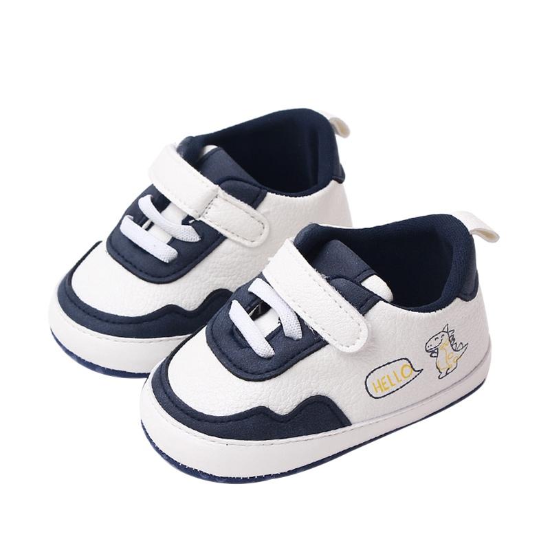 0-1 Years Infant Baby Shoes Light Weight Flat Shoes Cute Cartoon Animal Print Shoes