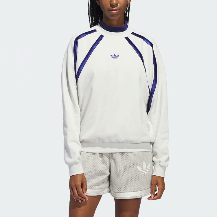 adidas Свитшот с круглым вырезом Originals Basketball Унисекс Трековый Серый IR6385