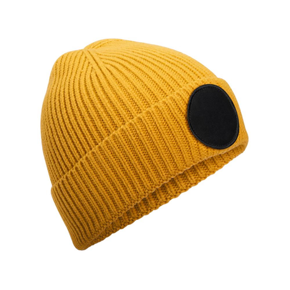 Circular Patch Beanie