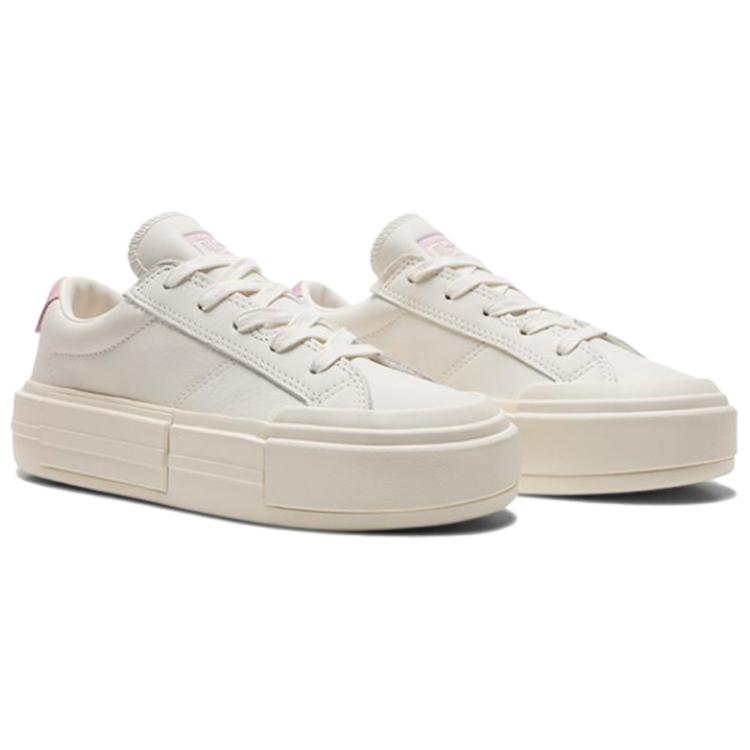 Converse Круиз Кожа Низкий Cliffside Rose Женские Кроссовки Крем Винтажный Белый A15816C