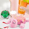 Funny Screaming Turtle Shape Coasters DIY Desktop Decorations Prank Props Creative Gifts
