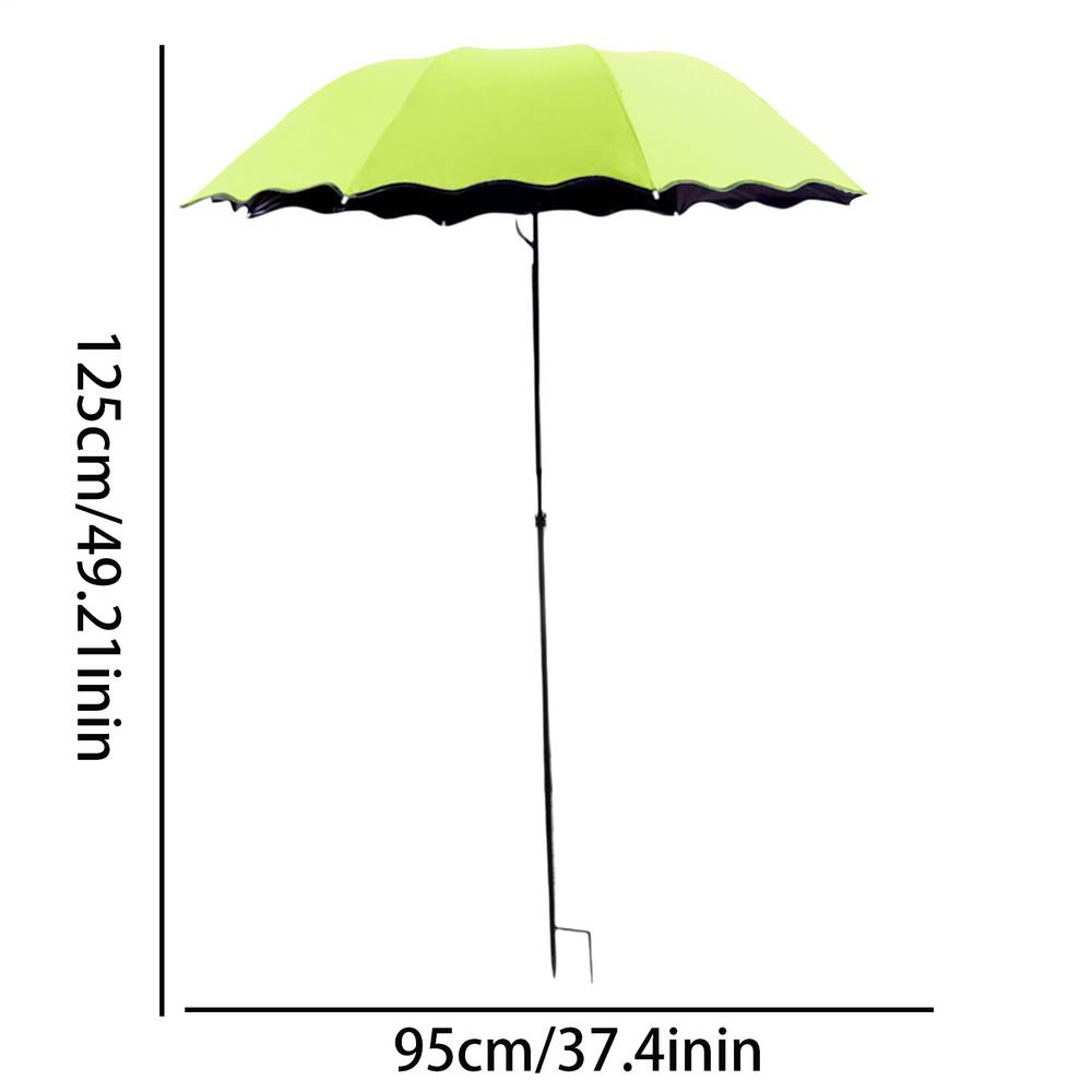 95cm Plant Sunshade Umbrella Garden Flowers Shade Parasol Patio Plants Umbrella Folding Outdoor Plant Sunshade For Patio Porch