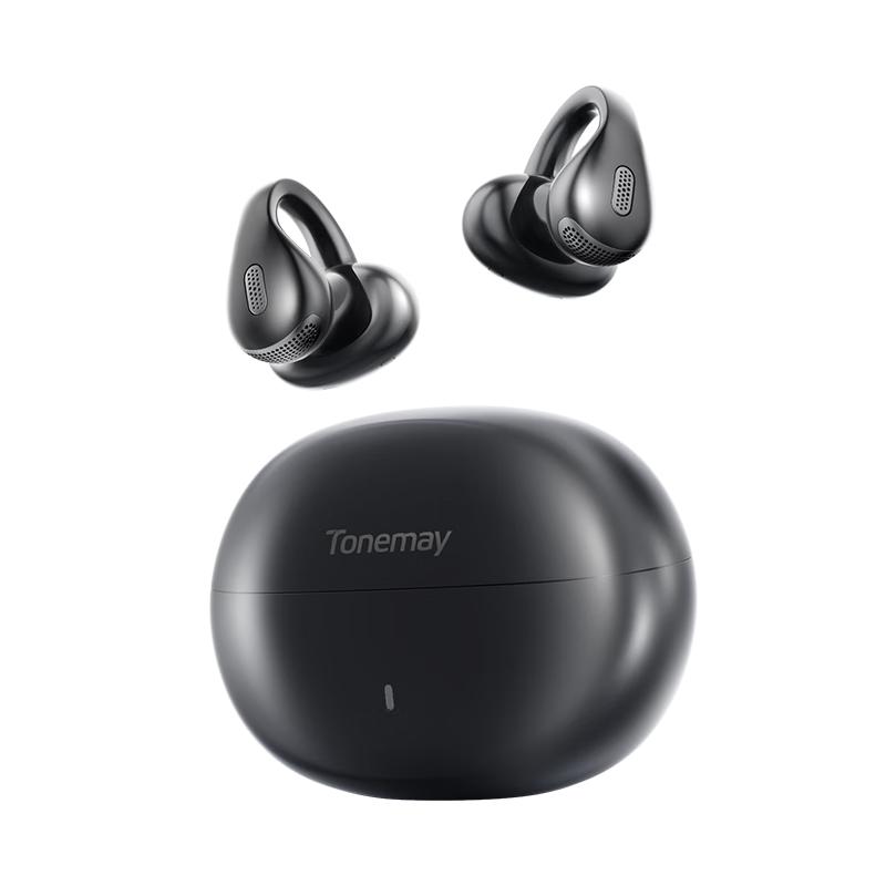 Tonemac Q8 Ear-Clip Open-Ear Bluetooth Headphones
