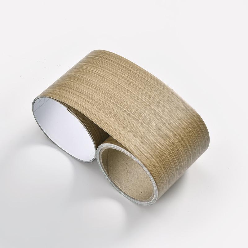 Водонепроницаемая самоклеящаяся наклейка с текстурой дерева для плинтуса и кромочная лента для отделки кромок мебели и декора плинтуса