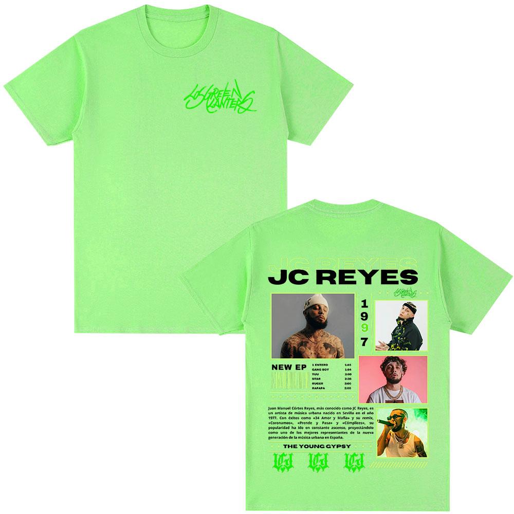 Rapper Jc Reyes Album Tour 2025 Graphic T Shirts Unisexs Women Hip Hop Fashion Tshirts Cotton Casual Oversized Tshirt Streetwear