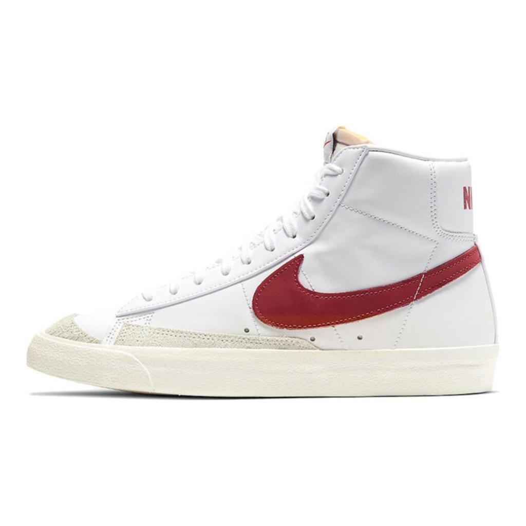 Nike Кроссовки Blazer Mid 77 Кирпично-красные Обувь для скейтборда BQ6806-102